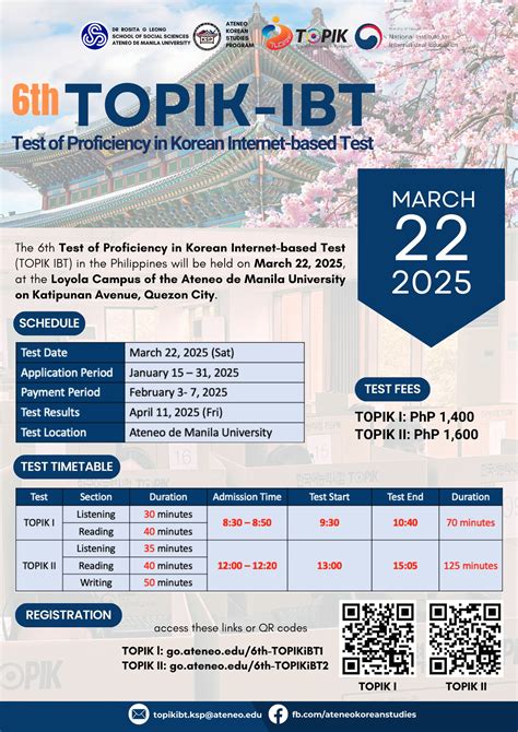 Ateneo Korean Studies Program to administer first Test of .